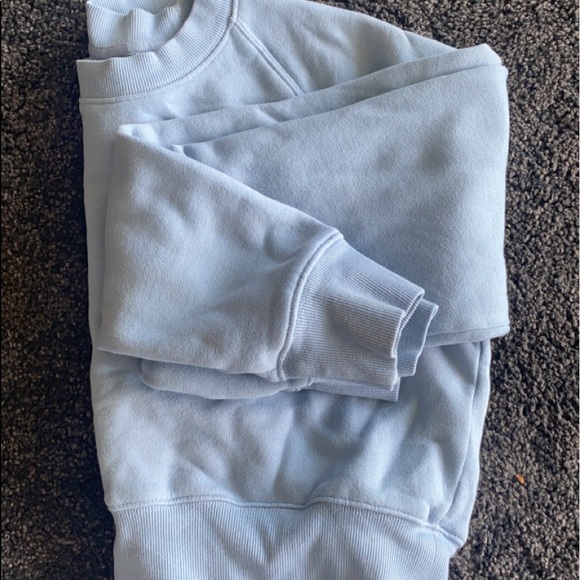 Cozy fleece perfect raglan sweatshirt size s - Picture 3 of 3